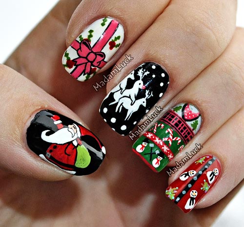 christmas sweater nails