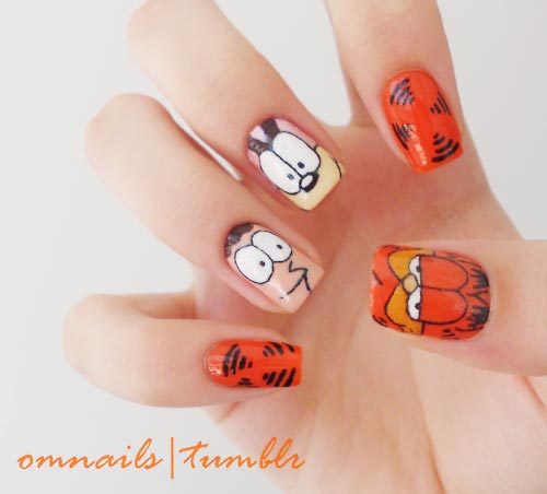 garfield nails