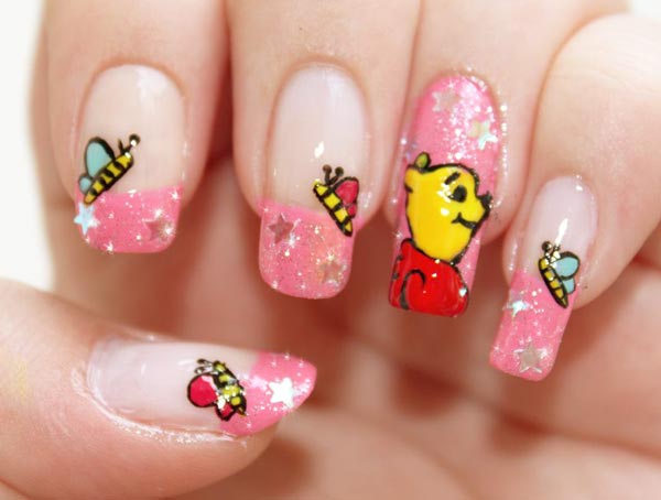 winnie the pooh nails